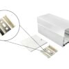 RC5052 CLIP ALUMINIO GRIS 3 7800346 CLIP ALUMINIO GRIS PARA PERF
