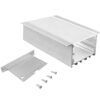 RA5035 TAPA ALUMINIO GRIS 4 7800662 TAPA CIEGA ALUMINIO GRIS PARA PERF RA5035