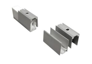 FLR1018/FLRC1018 CLIP ALUMINIO GRIS