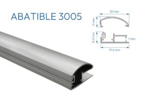 PERFIL ABATIBLE 3005 1mtr