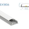 FLEX1806 PERFIL DE ALUMINIO DIFUSOR OPAL 1 mtr 5 1758306453