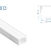 R1813 PERFIL DE ALUMINIO BLANCO 1mtr 5 1758725827