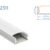 R2311 PERFIL DE ALUMINIO DIFUSOR OPAL 1mtr 5 1758738107