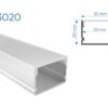 R3020 PERFIL ALUMINIO DIFUSOR OPAL 1mtr 5 1758739387