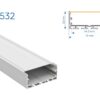 R7532 PERFIL DE ALUMINIO DIFUSOR OPAL 1mtr 4 1758743743