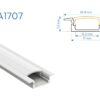 RA1707 PERFIL DE ALUMINIO DIFUSOR OPAL 1mtr 5 1758747586