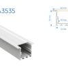 RA3535 PERFIL DE ALUMINIO DIFUSOR OPAL 1mtr 4 1758923736
