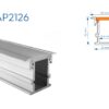 RAP2126 PERFIL DE ALUMINIO DIFUSOR OPAL PISO 1mtr 5 1758925593