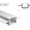 RAT1813 PERFIL DE ALUMINIO BLANCO 1mtr 5 1758989084
