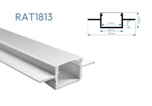 RAT1813 PERFIL DE ALUMINIO BLANCO 1mtr 1 1758989084