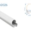 RD2026 PERFIL DE ALUMINIO DIFUSOR OPAL 1 mtr 5 1758990801