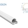 RD2624 PERFIL DE ALUMINIO DIFUSOR OPAL 1mtr 5 1758991161