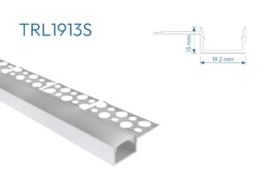 TRL1913S PERFIL TRIMLESS PARA DOBLAR 1mtr