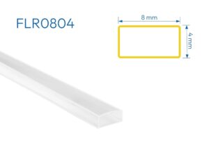 FLR0804 FUNDA DE SILICONA 1mtr