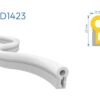 FLD1423 PERFIL SILICONA BLANCO 1mtr 4 1759171553