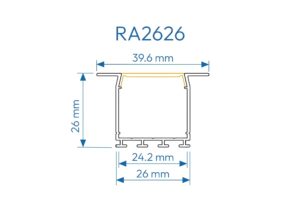 RA2626 PERFIL DE ALUMINIO DIFUSOR OPAL 1mtr 3 7800244 1758922760