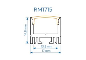 RM1715 PERFIL DE ALUMINIO CON IMAN DIFUSOR OPAL 1mtr 2 7800282 1759157422
