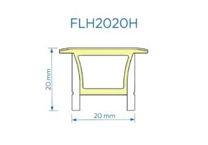 FLH2020H PERFIL SILICONA HUMO 1mtr 3 7800465 1759164966