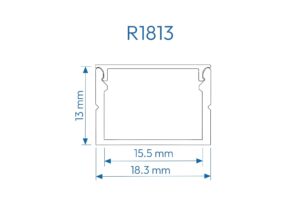 R1813 PERFIL DE ALUMINIO BLANCO 1mtr 3 7800579 1758725867