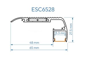 ESC6528 PERFIL DE ALUMINIO ESCALERA 1mtr 3 7800581 1758305194