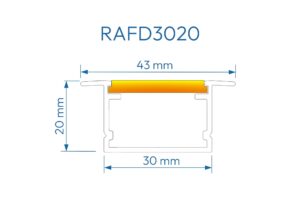 RAFD3020 PERFIL DE ALUMINIO CRUDO DIFUSOR OPAL SILICONA 1mtr 3 7800587 1759157365