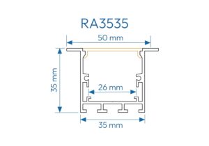 RA3535 PERFIL DE ALUMINIO DIFUSOR OPAL 3.5mtr 3 7800623 1758919345
