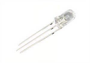 LED 3MM DIFUSO BICO 3PIN AC