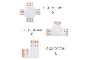 CONECTOR PCB RGB