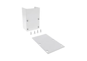 TAPA ALUMINIO BLANCA PARA PERFIL R5075 3.5MTR