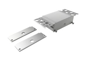 TAPA ALUMINIO GRIS CON HUECO PARA TRL5719