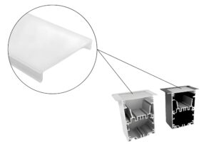 DIFUSOR OPAL PARA PERFIL R/RA5075O