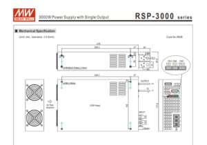 RSP-3000-48 FUENTE DE PODER MW 48V@62.5 Amp 7 6700160 1772144657