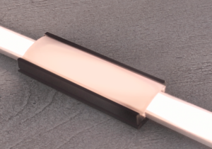 R1707NH PERFIL DE ALUMINIO NEGRO DIFUSOR HUMO PROMO 1mtr 3 7800625 1777909227