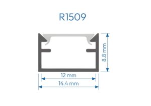 R1509 PERFIL DE ALUMINIO DIFUSOR OPAL 1mtr 3 01758651671