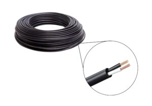 CABLE ENCAUCHETADO CERTIFICADO CONDULUZ 2X18 1mtr
