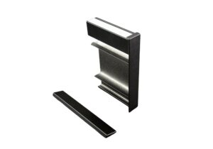 TAPA PLASTICA NEGRA PERF PZU1280N