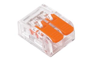 CONECTOR DE PALANCA 1POLO 2P TRANSPARENTE
