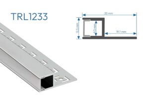 TRL1233S PERFIL TRIMLESS 1mtr