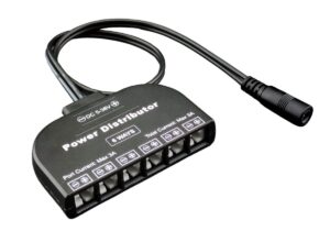 CONECTOR SPLITTER 3AMP 6 SALIDAS SLIM - 1 ENTRADA PLUG 5.5MM